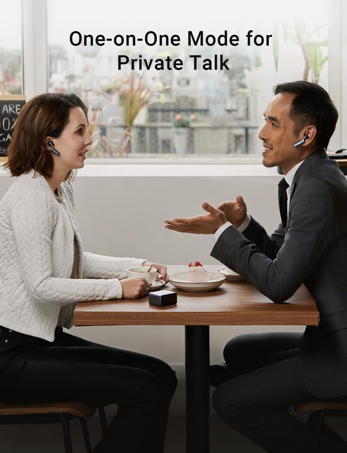 W4 Translation Earbuds - Enhance Global Communication with Noise-Canceling Tech, AI Auto-Correction, and GDPR Privacy Protection!