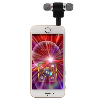 FORNORM Mini Portable Digital Stereo Microphone Recorder with 3.5mm Jack - Perfect for Singing, Karaoke, and Computer Use!