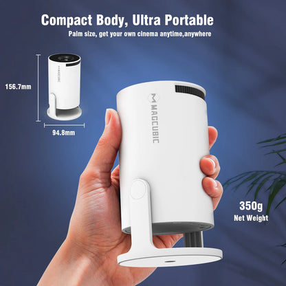 Projector 4K Android 14 HY300 Pro Dual Wifi6 290ANSI Allwinner H726 BT5.4 1280*720P Cinema Outdoor Portable Projetor