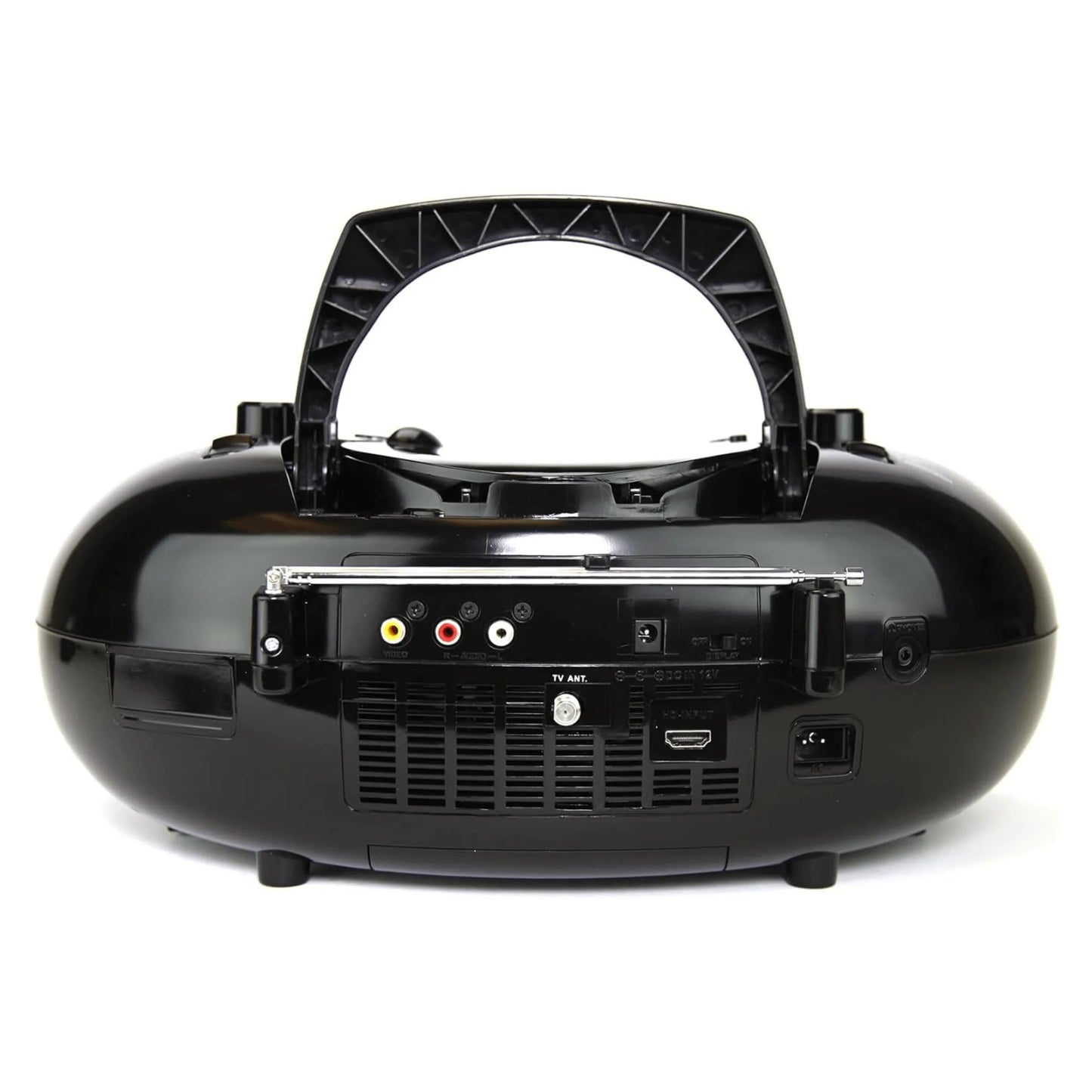 Experience Ultimate Entertainment On-the-Go with the Emerson 7" Bluetooth DVD Boombox Featuring AM/FM Radio & Digital TV