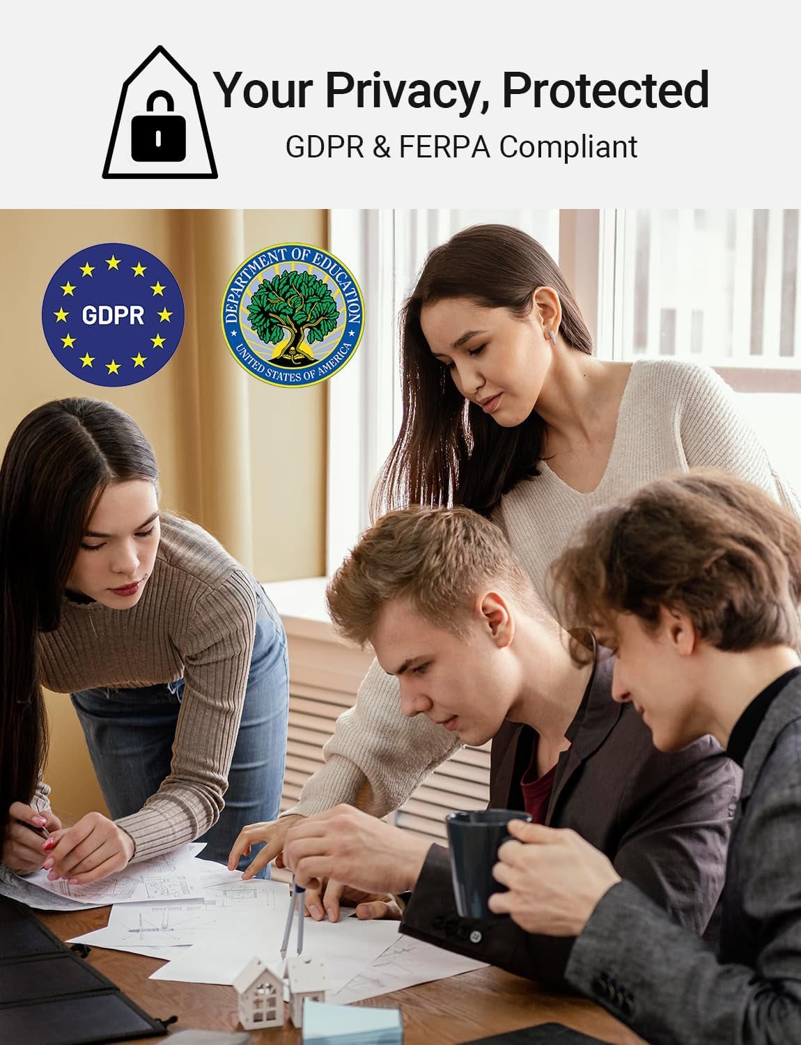 W4 Translation Earbuds - Enhance Global Communication with Noise-Canceling Tech, AI Auto-Correction, and GDPR Privacy Protection!